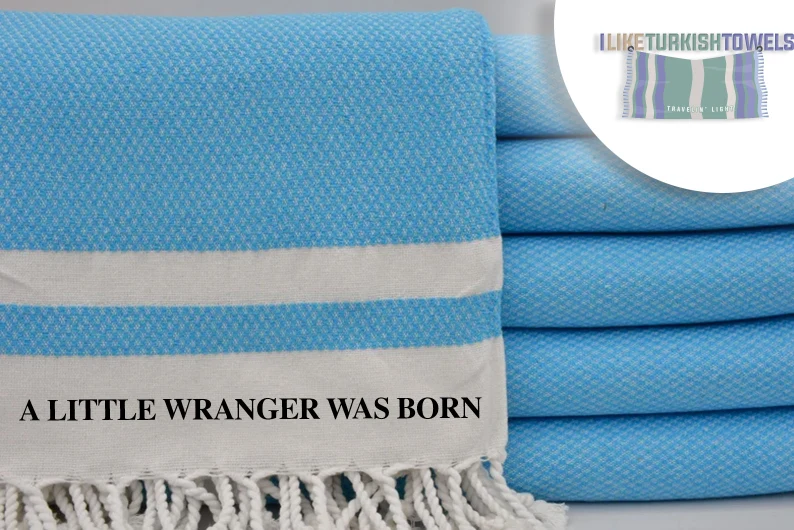 Blue Whale XL Turkish Towel Wrap – Seventeen birch